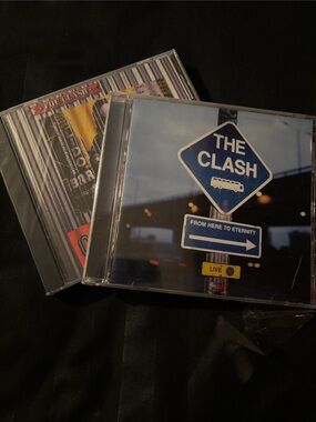 The Clash - “From Here to Eternity" (Live) CD & “Cut the Crap” CD